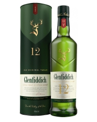 Купить Виски Glenfiddich 12 YO 40% in Tube (0,5L) в Алматы