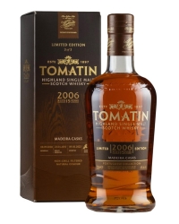 Купить Виски Tomatin 15 YO Madeira Casks 46% in Box (0,7L) в Алматы