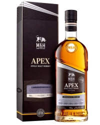 Купить Виски M&H Apex Pomegranate Single Malt 57,2% in Box (0,7L) в Алматы