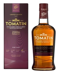 Купить Виски Tomatin 15 YO Port Casks 46% in Box (0,7L) в Алматы