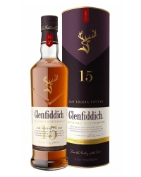 Купить Виски Glenfiddich 15 YO 40% in Tube (0,7L) в Алматы
