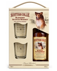 Купить Виски Scottish Collie 3YO 40% + 2 Glass (0,7L) в Алматы